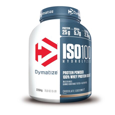Πρωτεΐνη DYMATIZE ISO 100 Hydrolyzed 2264gr Chocolate-Coconut