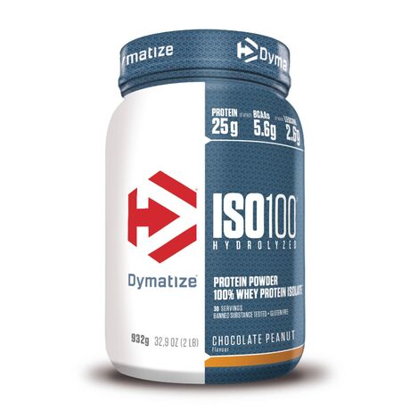 Πρωτεΐνη DYMATIZE ISO 100 Hydrolyzed 932gr Chocolate Peanut