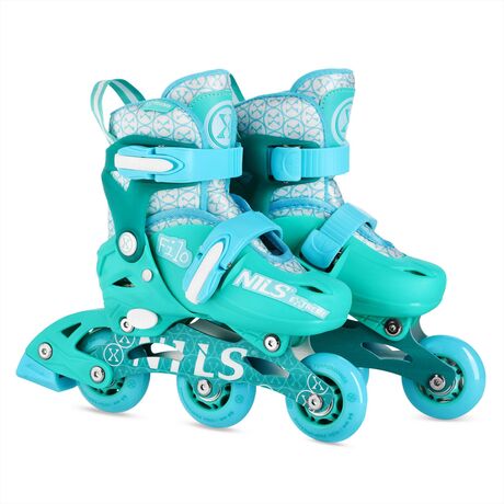 Πατίνια Roller Ρυθμιζόμενα Filo In-Line Skates Τιρκουάζ NILS EXTREME NA13102