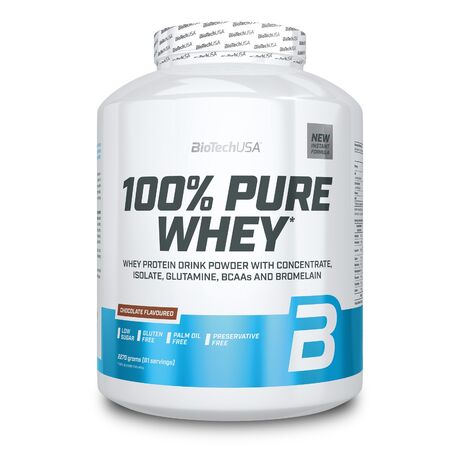 Πρωτεΐνη BioTech Usa 100% Pure Whey 2270gr Chocolate
