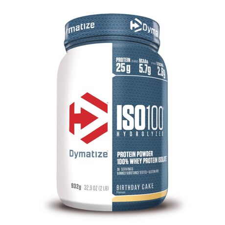 Πρωτεΐνη DYMATIZE ISO 100 Hydrolyzed 932gr Birthday Cake