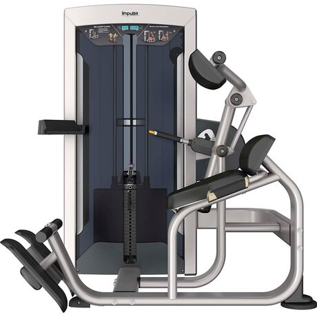 Back Extension Impulse FE9732 Ασημί