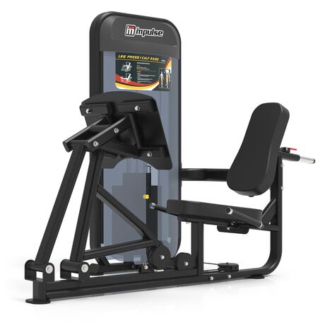 Leg Press / Calf Raise Impulse PL9010 Black PL9010B