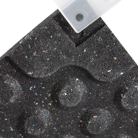 Επαγγελματικό Δάπεδο Γυμναστηρίου SBR|EPDM 50x50x2 cm 20% 94494