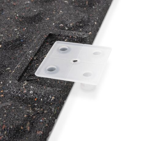 Επαγγελματικό Δάπεδο Γυμναστηρίου SBR|EPDM 50x50x2 cm 20% 94494