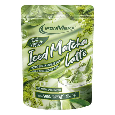 Πρωτεΐνη IronMaxx Iced Matcha Latte 400gr