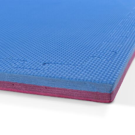 Δάπεδο Προστασίας Puzzle EVA Πλέξη 100x100x2cm Κόκκινο-Μπλε AMILA 36645