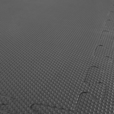 Δάπεδο Προστασίας Puzzle EVA Tatami 100x100x2cm Κόκκινο-Γκρι-Μαύρο AMILA 36631