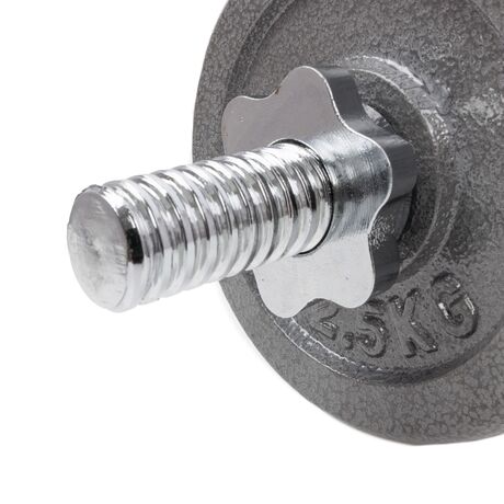 Σετ Αλτήρων 20kg Χρωμιωμένο AMILA 44396