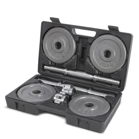 Σετ Αλτήρων 20kg Χρωμιωμένο AMILA 44396