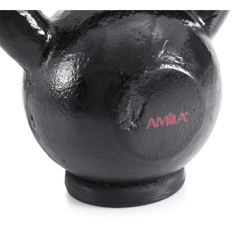 AMILA Kettlebell Cast Iron Rubber Base 10Kg 44522