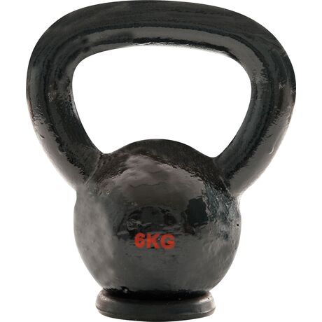 AMILA Kettlebell Cast Iron Rubber Base 6Kg 44521