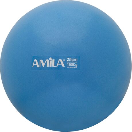 Μπάλα Γυμναστικής AMILA Pilates Ball 25cm Μπλε Bulk 48435