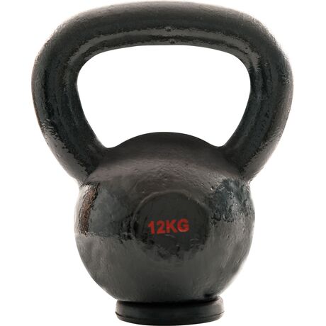 AMILA Kettlebell Cast Iron Rubber Base 12Kg 44502