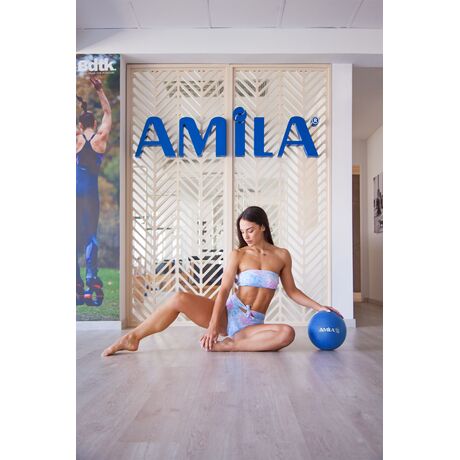 Μπάλα Γυμναστικής AMILA Pilates Ball 19 cm Μπλε Bulk 48432