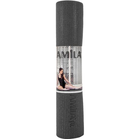 Στρώμα Yoga 4mm Μαύρο 81704