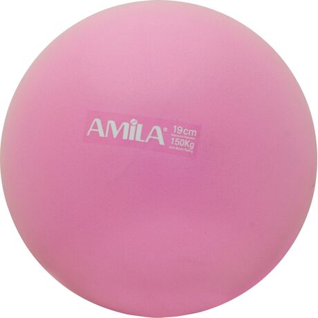 Μπάλα Γυμναστικής AMILA Pilates Ball 19cm Ροζ 95803