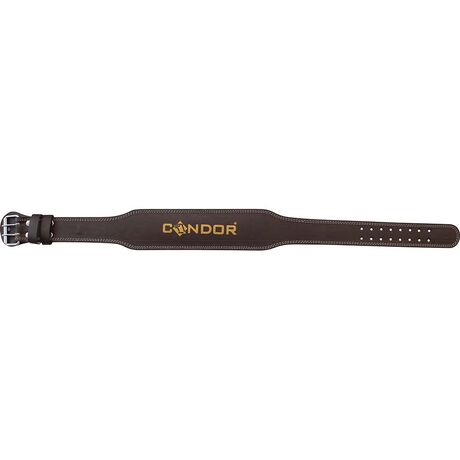 Ζώνη Άρσης Βαρών CONDOR Δερμάτινη Καφέ C Quality XL 94914