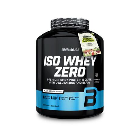 Πρωτεΐνη BioTech Usa Iso Whey Zero 2270gr Black Biscuit