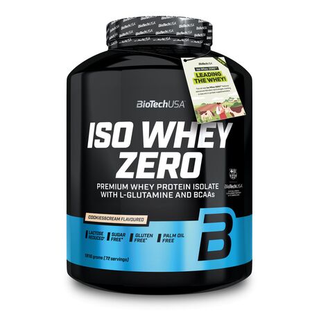Πρωτεΐνη BioTech Usa Iso Whey Zero 1816gr Cookies & Cream