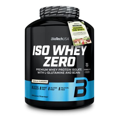 Πρωτεΐνη BioTech Usa Iso Whey Zero 1816gr Vanilla
