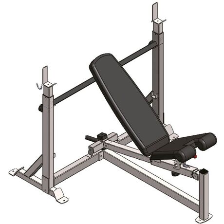 Adjustable olympic bench press 93704
