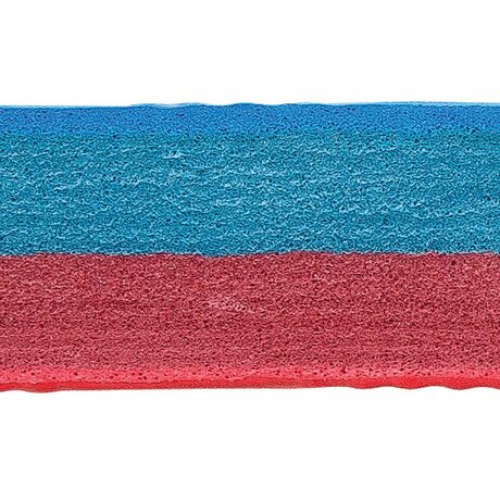 Δάπεδο Προστασίας EVA Διαμάντι 100x100cm 2,5cm Κόκκινο-Μπλε 36640