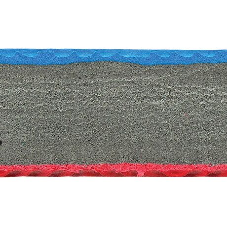Δάπεδο Προστασίας EVA Διαμάντι 100x100cm 2,5cm Κόκκινο-Γκρι-Μπλε 36643