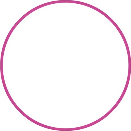 Χούλα-Χουπ 76cm - Φ18mm - 185gr, Φούξια 48163