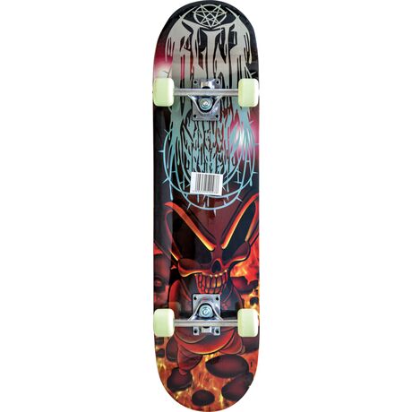 Τροχοσανίδα Skateboard AMILA Skatebird Skull 48937