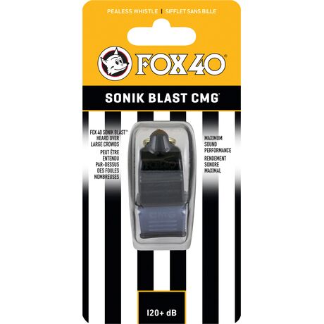 Σφυρίχτρα FOX40 Sonik Blast Official CMG Μαύρη 92000008