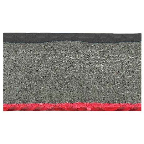 Δάπεδο Προστασίας EVA Διαμάντι 100x100 2,5cm Κόκκινο-Γκρι-Μαύρο 36637