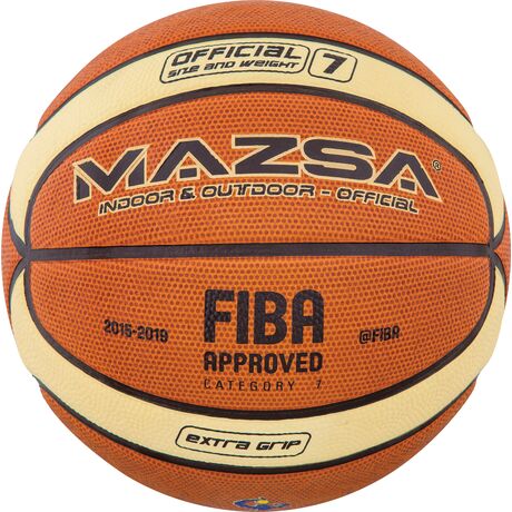 Μπάλα Basket MAZSA 0BB-41510 No. 7 FIBA Approved 41510