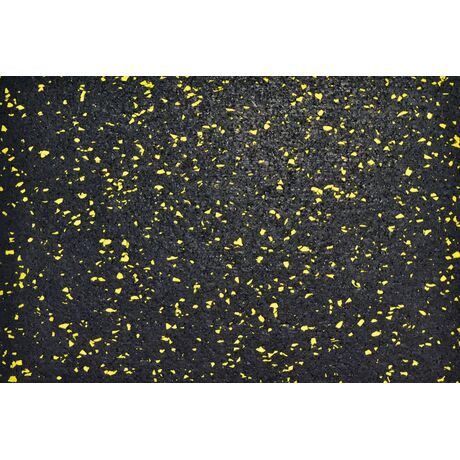 Λαστιχένιο Πάτωμα, Ρολό EPDM, 10x1,2m 8mm Yellow Flecks 94469