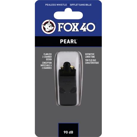 Σφυρίχτρα FOX40 Pearl Μαύρη 97020008