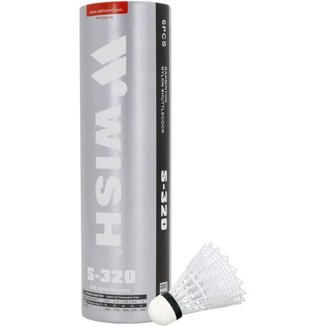 Μπαλάκια Μπάντμιντον Νάιλον (6 τμχ.) 42007 Μπαλάκια Μπάντμιντον Νάιλον (6 τμχ.) 42007