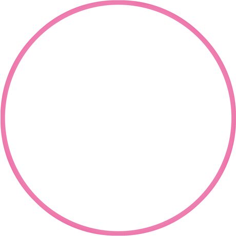 Χούλα-Χουπ 60cm - Φ18mm - 155gr, Ροζ 48167