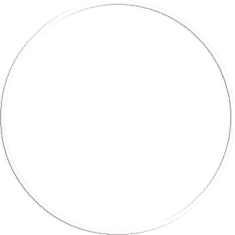 Χούλα-Χουπ HQ 70cm - Φ19mm - 280gr, Λευκό 98814