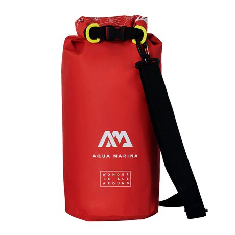 Σάκος Στεγανός Με Ιμάντα Ώμου Dry Bag 10L Κόκκινο AQUA MARINA 28331