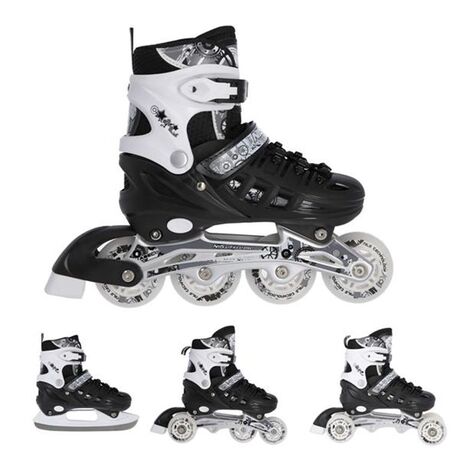 Αυξομειούμενα Πατίνια Roller NH 10905 ΣΕΤ 4 ΣΕ 1 INLINE SKATES NILS EXTREME ΜΑΥΡΟ -LARGE (39-42) Αυξομειούμενα Πατίνια Roller NH 10905 ΣΕΤ 4 ΣΕ 1 INLINE SKATES NILS EXTREME ΜΑΥΡΟ -LARGE (39-42)