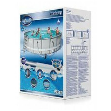 Πισίνα PVC Με Μεταλλικό Σκελετό 549x549x132cm BESTWAY 15587