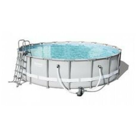 Πισίνα PVC Με Μεταλλικό Σκελετό 549x549x132cm BESTWAY 15587