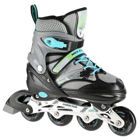 Πατίνια Roller Ρυθμιζόμενα In-Line Skates Μαύρα NILS EXTREME NA 10602A Πατίνια Roller Ρυθμιζόμενα In-Line Skates Μαύρα NILS EXTREME NA 10602A