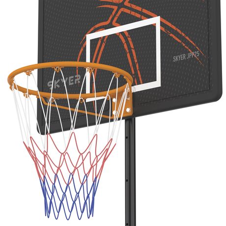 Μπασκέτα με Βάση και Ρυθμιζόμενο Ύψος 165-210cm Basketball Set Skyer JPP25 AMILA 49233