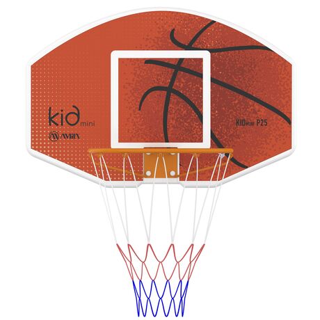 Μπασκέτα Επιτοίχια με Ταμπλό 90x60cm Basketball Board Kid Mini P25 AMILA 49234