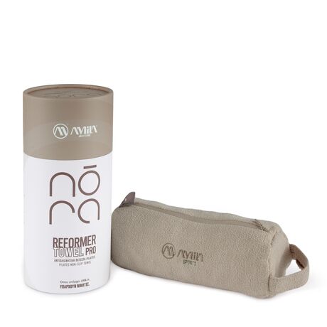 Πετσέτα Αντιολισθητική για Κρεβάτι Pilates Reformer Towel Pro Mocha AMILA 96942