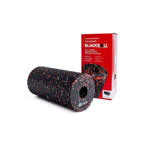 Κύλινδρος Μασάζ Foam Roller Standard 30cm Μαύρο/Μπλε/Λευκό BLACKROLL