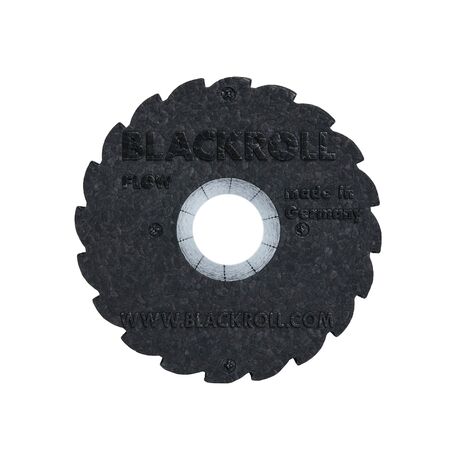 Κύλινδρος Μασάζ Foam Roller Flow 30cm Μαύρο BLACKROLL