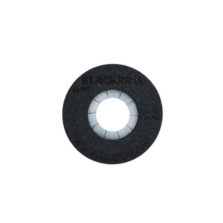 Κύλινδρος Μασάζ Foam Roller Slim 30cm Μαύρο BLACKROLL