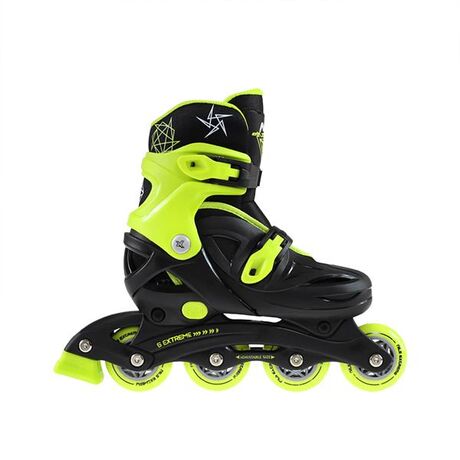 Πατίνια Roller Αυξομειούμενα Μαύρο/Λαχανί IN-LINE SKATES NILS EXTREME NJ/NA 0321 Πατίνια Roller Αυξομειούμενα Μαύρο/Λαχανί IN-LINE SKATES NILS EXTREME NJ/NA 0321